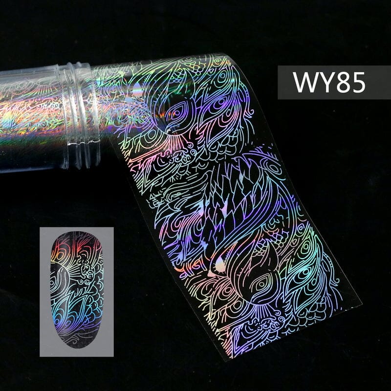 Transfer Foil Roll - WY Holographic Laser Series - Image 11