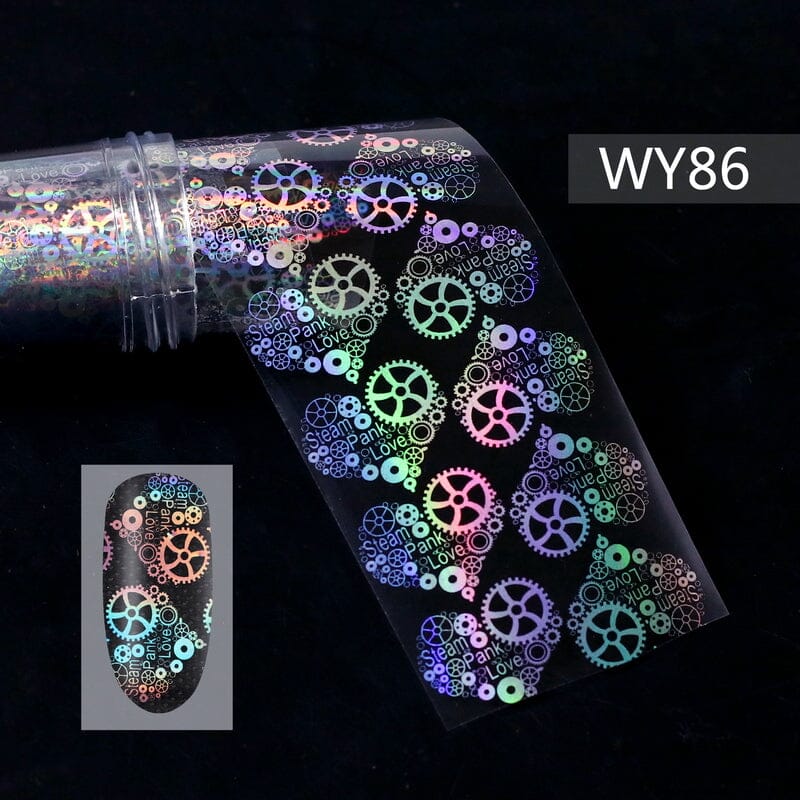 Transfer Foil Roll - WY Holographic Laser Series - Image 12