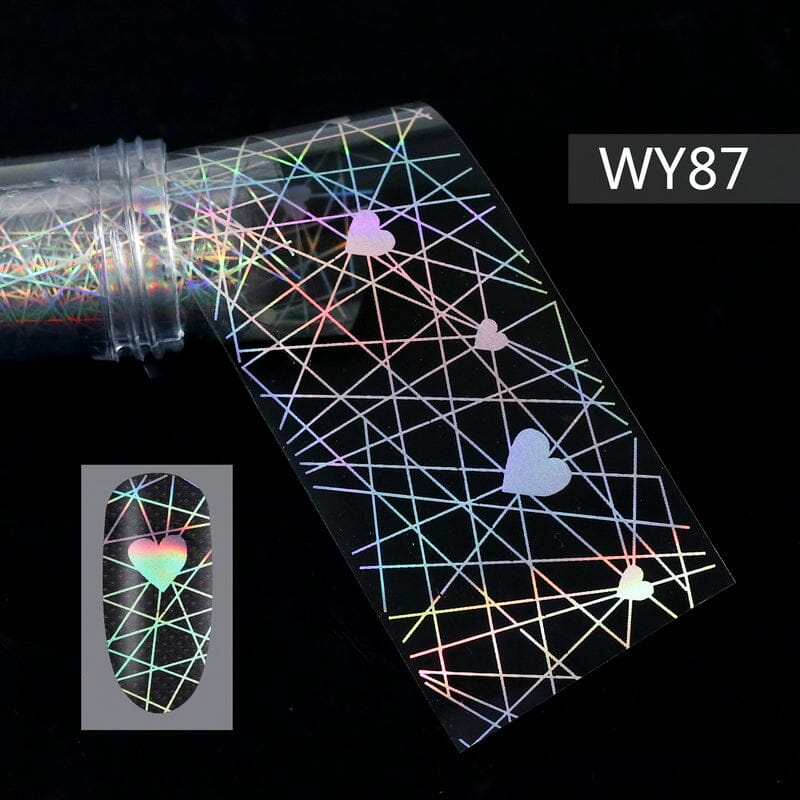 Transfer Foil Roll - WY Holographic Laser Series - Image 13