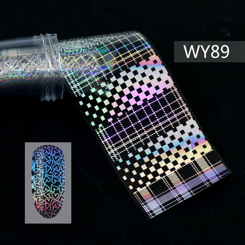 Transfer Foil Roll - WY Holographic Laser Series - Image 15