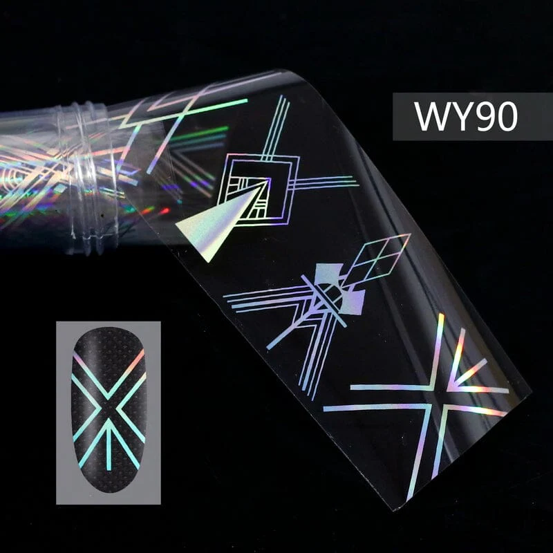 Transfer Foil Roll - WY Holographic Laser Series - Image 16