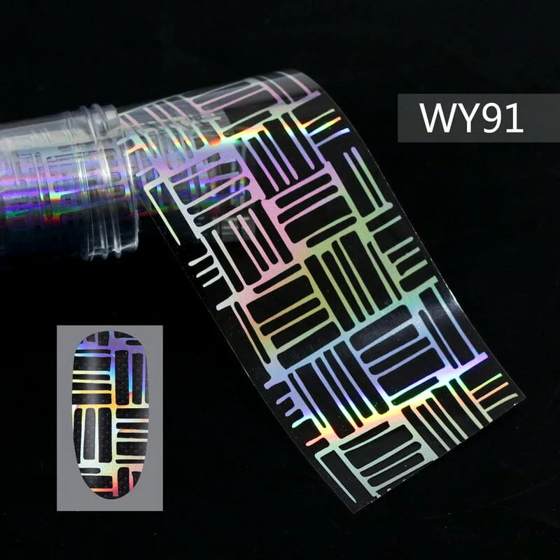 Transfer Foil Roll - WY Holographic Laser Series - Image 17