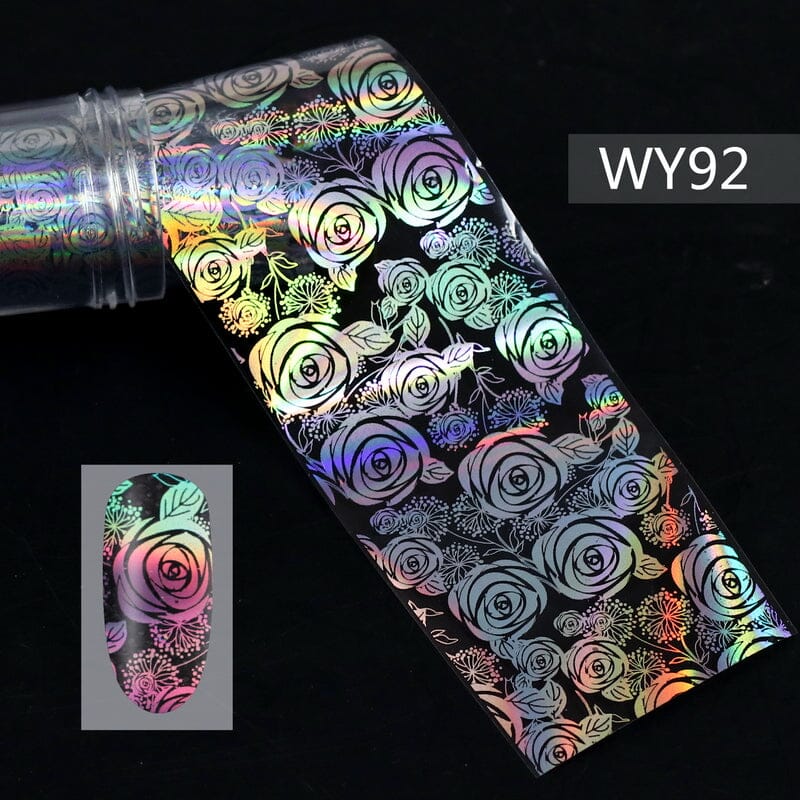 Transfer Foil Roll - WY Holographic Laser Series - Image 18