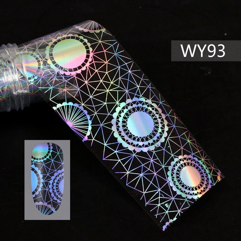 Transfer Foil Roll - WY Holographic Laser Series - Image 19