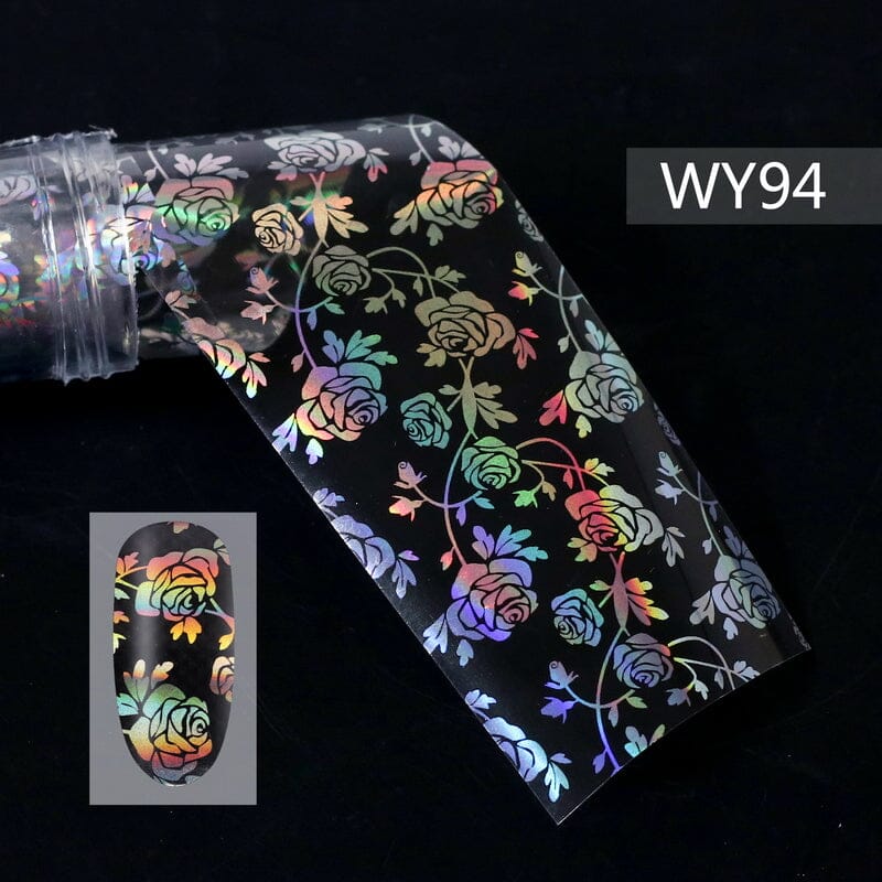 Transfer Foil Roll - WY Holographic Laser Series - Image 20
