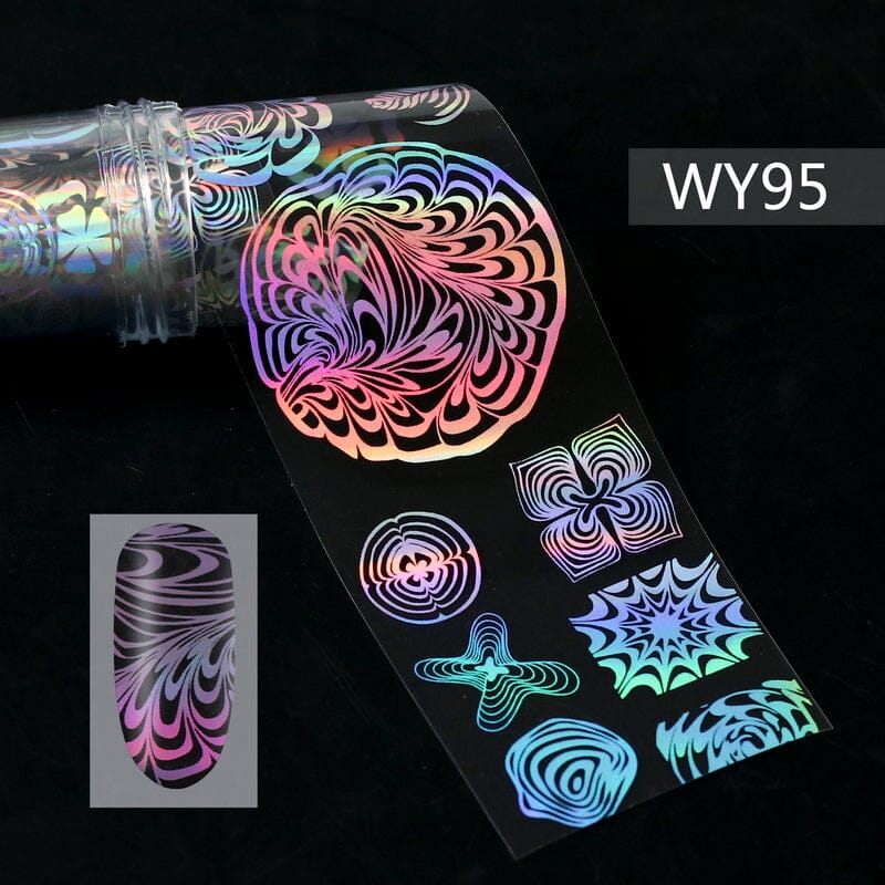 Transfer Foil Roll - WY Holographic Laser Series - Image 21