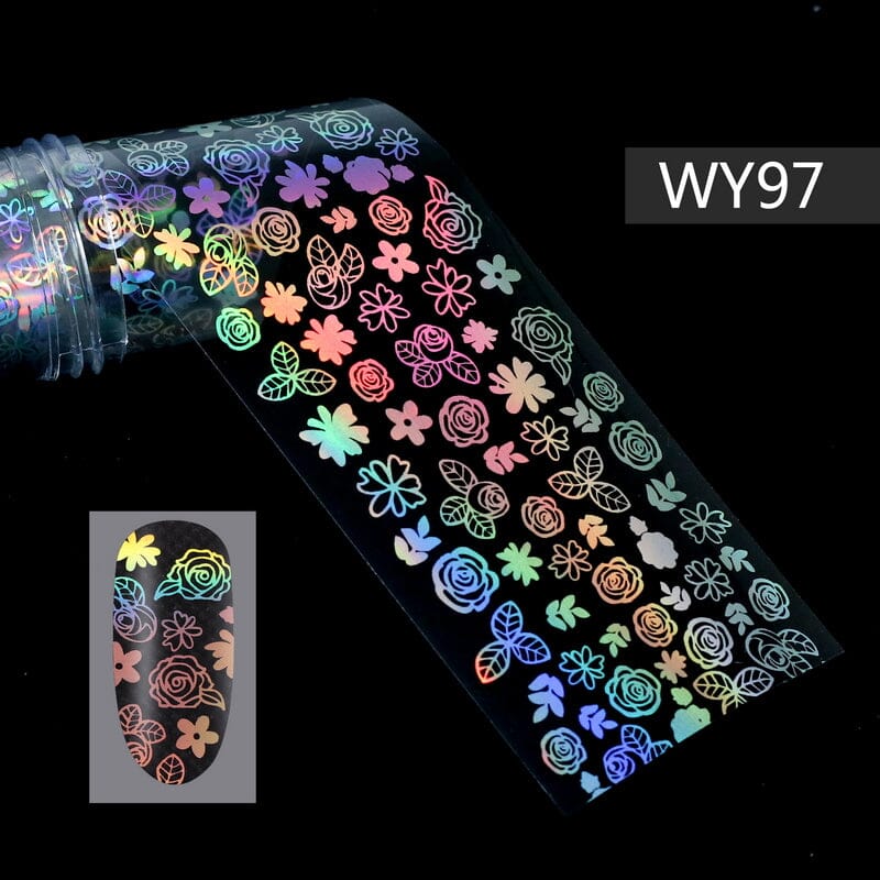 Transfer Foil Roll - WY Holographic Laser Series - Image 23