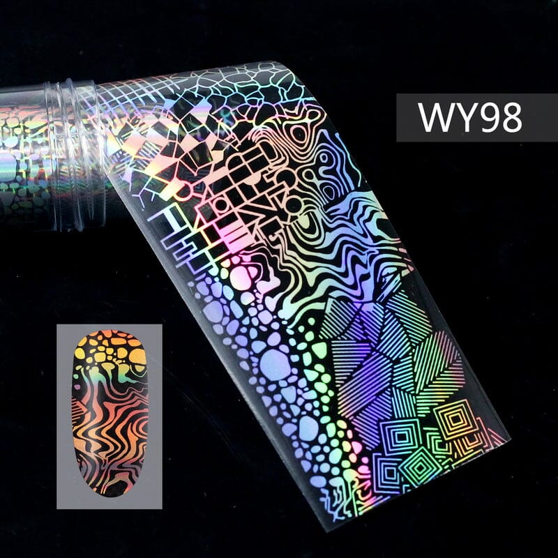 Transfer Foil Roll - WY Holographic Laser Series - Image 24