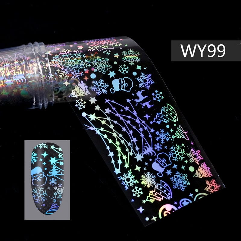 Transfer Foil Roll - WY Holographic Laser Series - Image 25