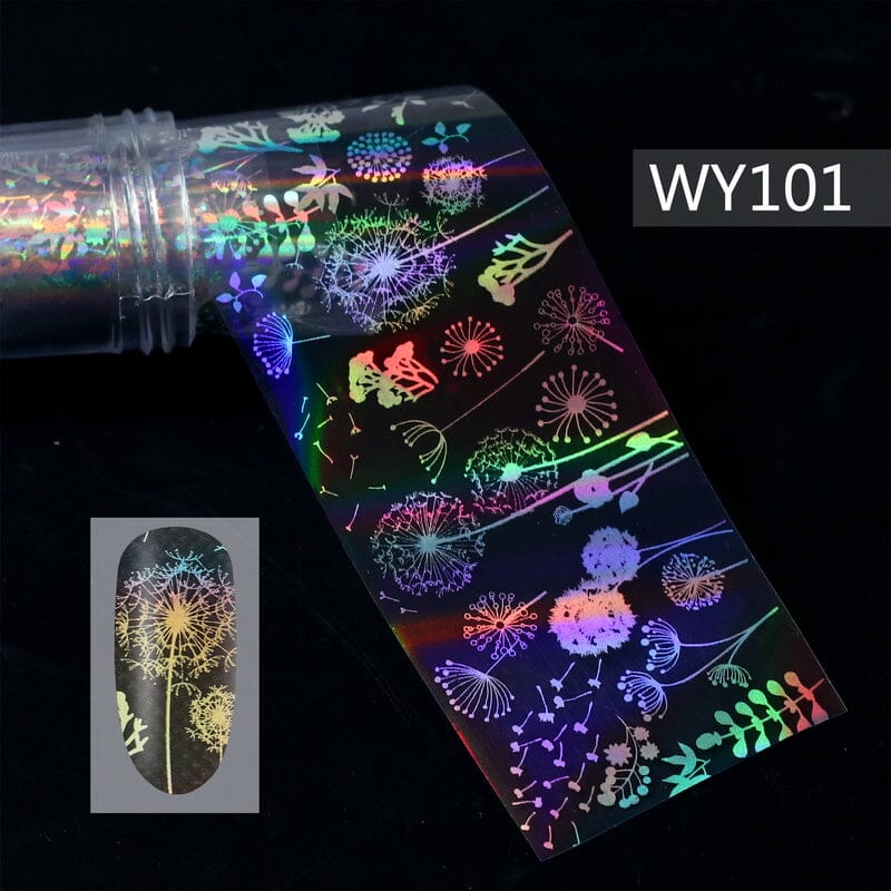 Transfer Foil Roll - WY Holographic Laser Series - Image 26