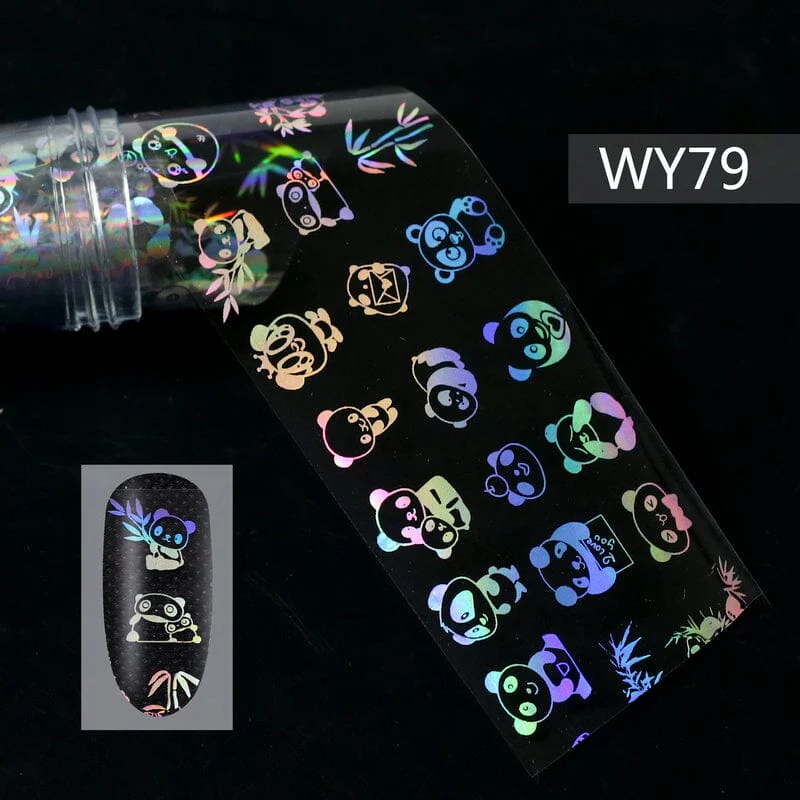 Transfer Foil Roll - WY Holographic Laser Series - Image 5