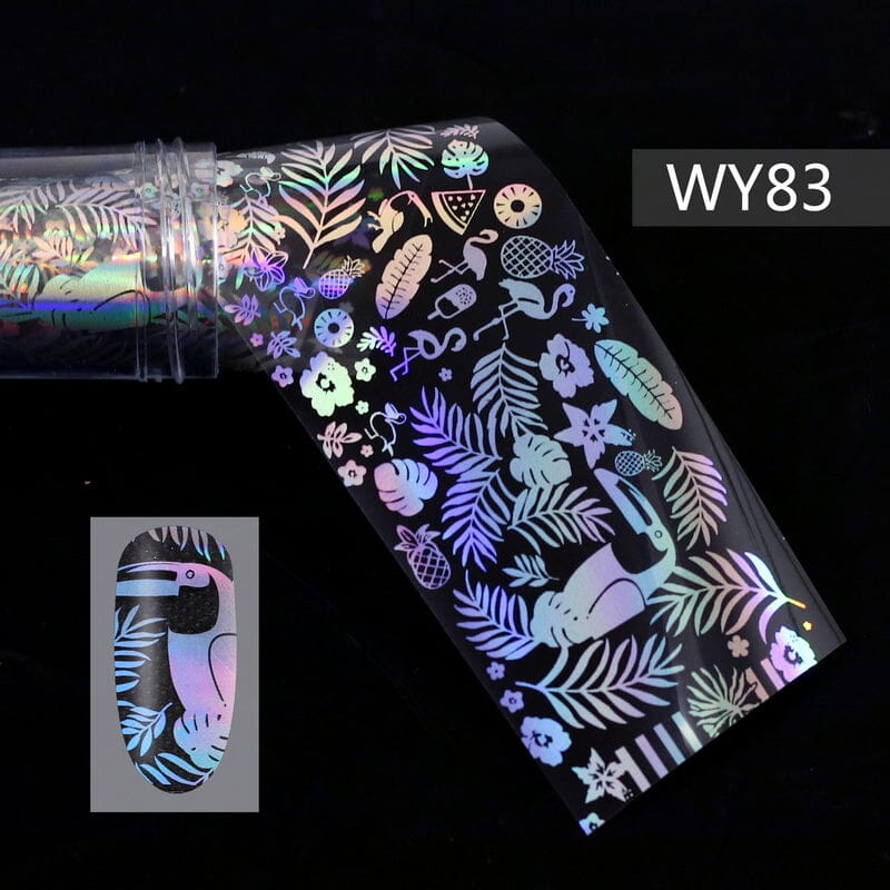 Transfer Foil Roll - WY Holographic Laser Series - Image 9