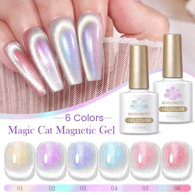 Transparent Aurora Cat Eye Magnetic Gel Born Pretty - Image 10
