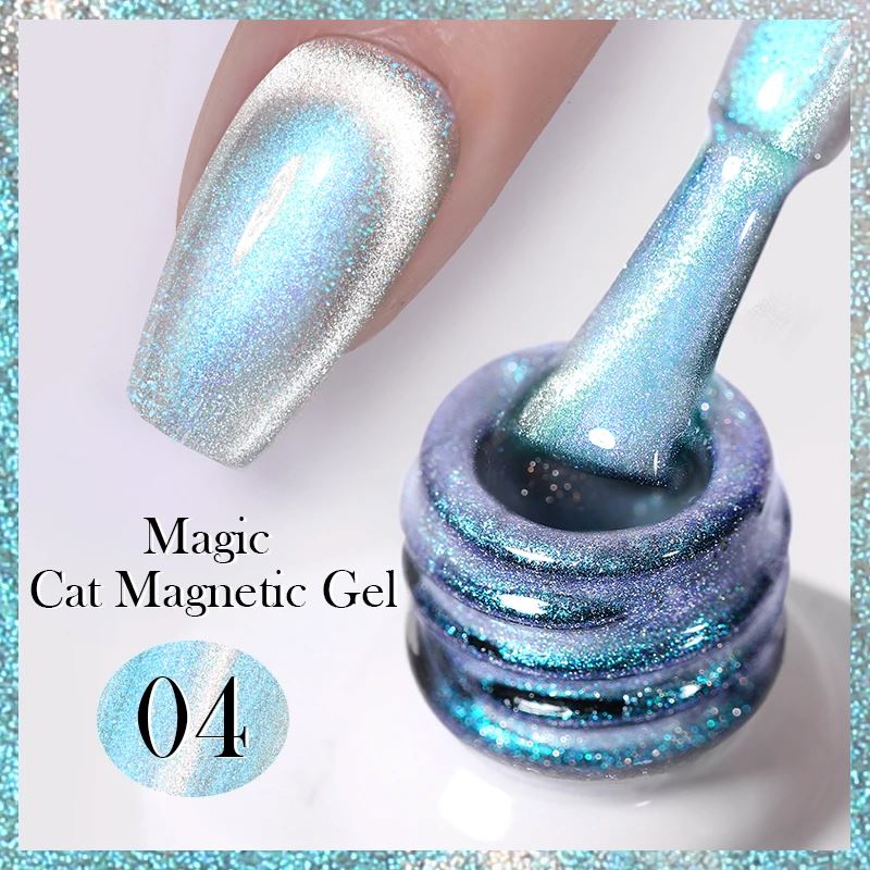 Transparent Aurora Cat Eye Magnetic Gel Born Pretty - Image 7