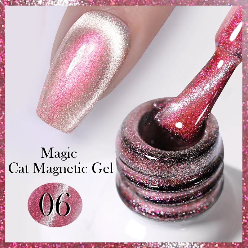 Transparent Aurora Cat Eye Magnetic Gel Born Pretty - Image 9