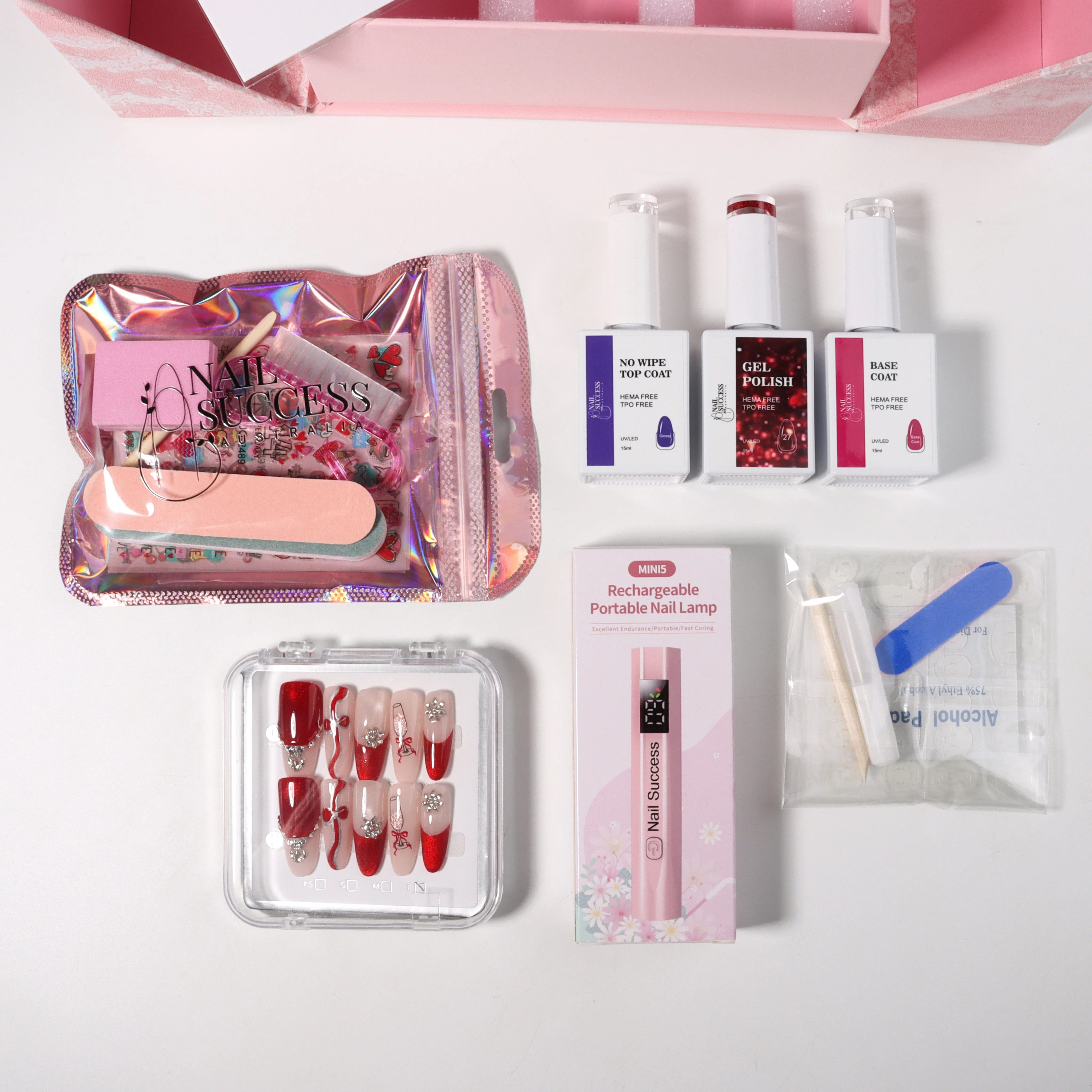 Valentine’s Day Nail Gift Box | Limited Edition Nail Kit - Image 7