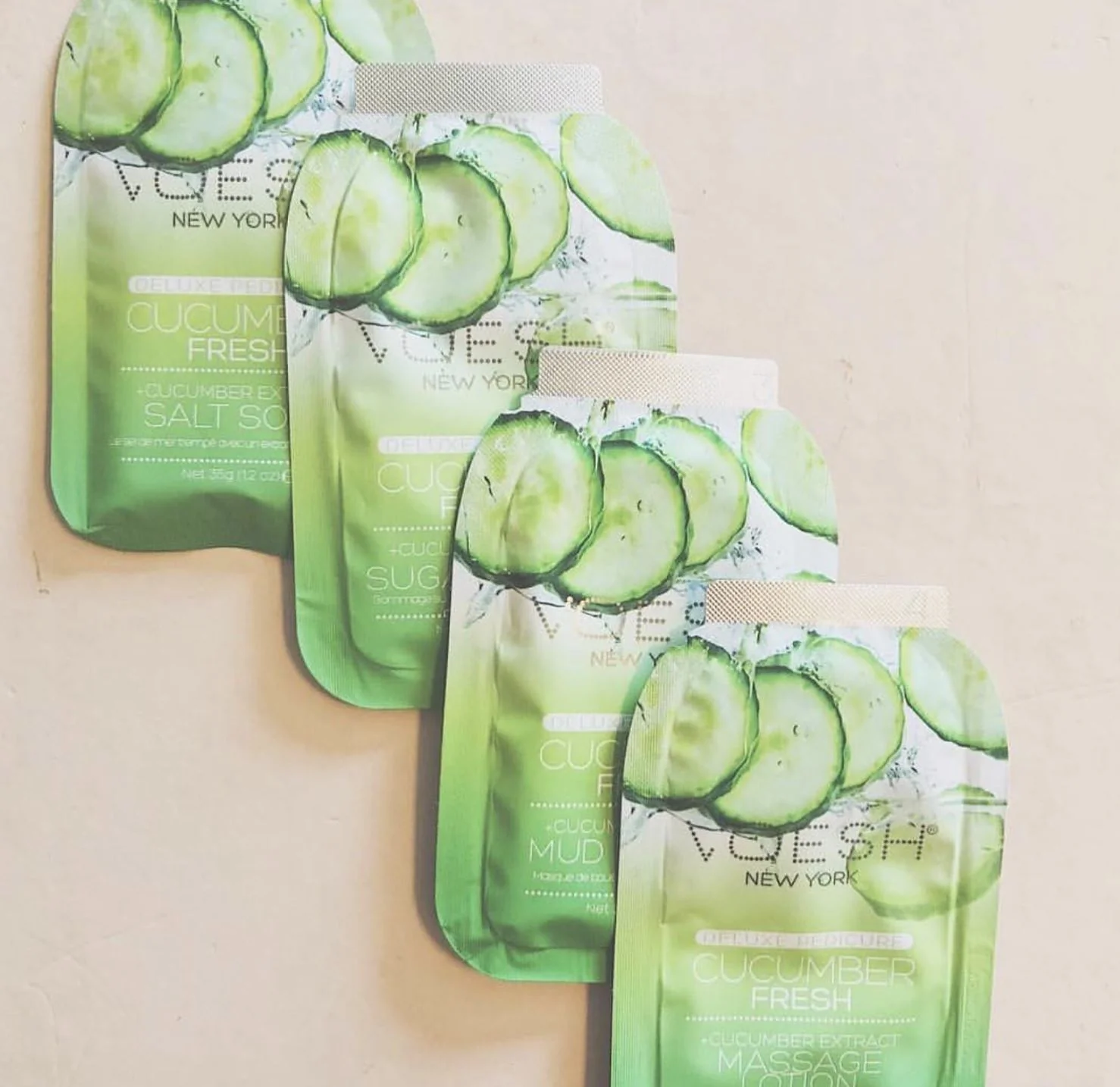 Pedi-in-a-Box Cucumber Fresh - Voesh - Image 3