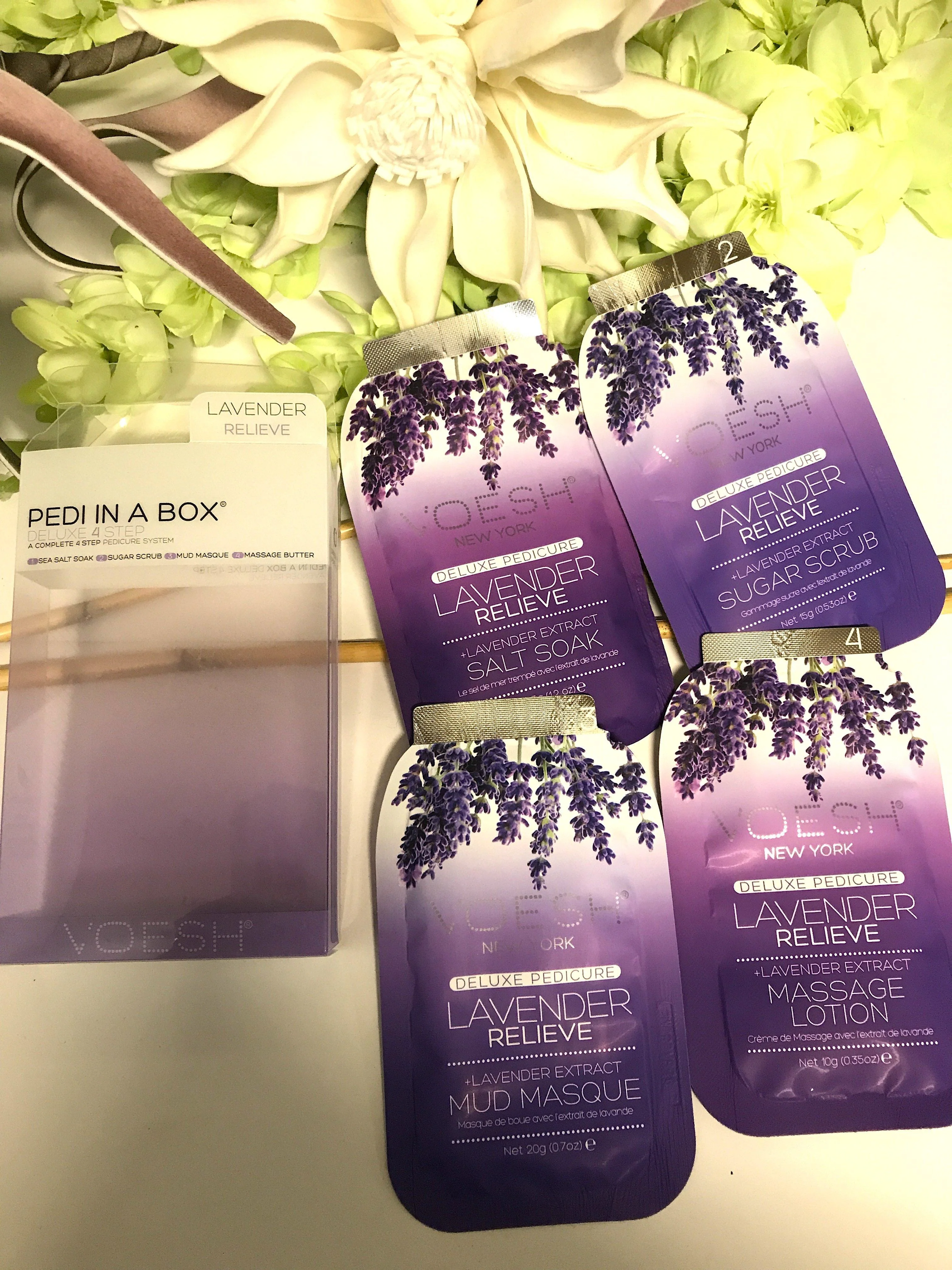 Pedi-in-a-Box Lavender Relieve - Voesh - Image 2