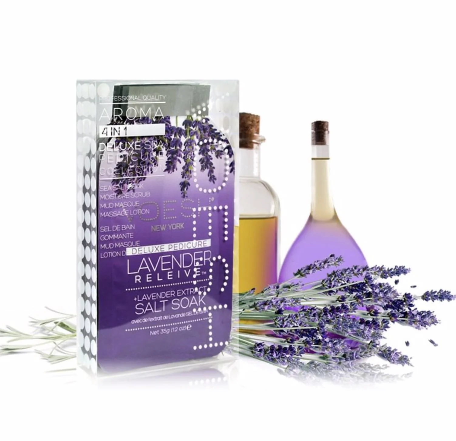 Pedi-in-a-Box Lavender Relieve - Voesh - Image 6