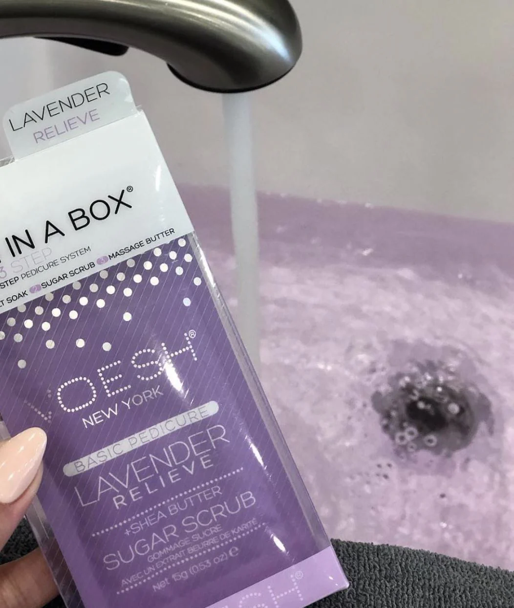 Pedi-in-a-Box Lavender Relieve - Voesh - Image 8