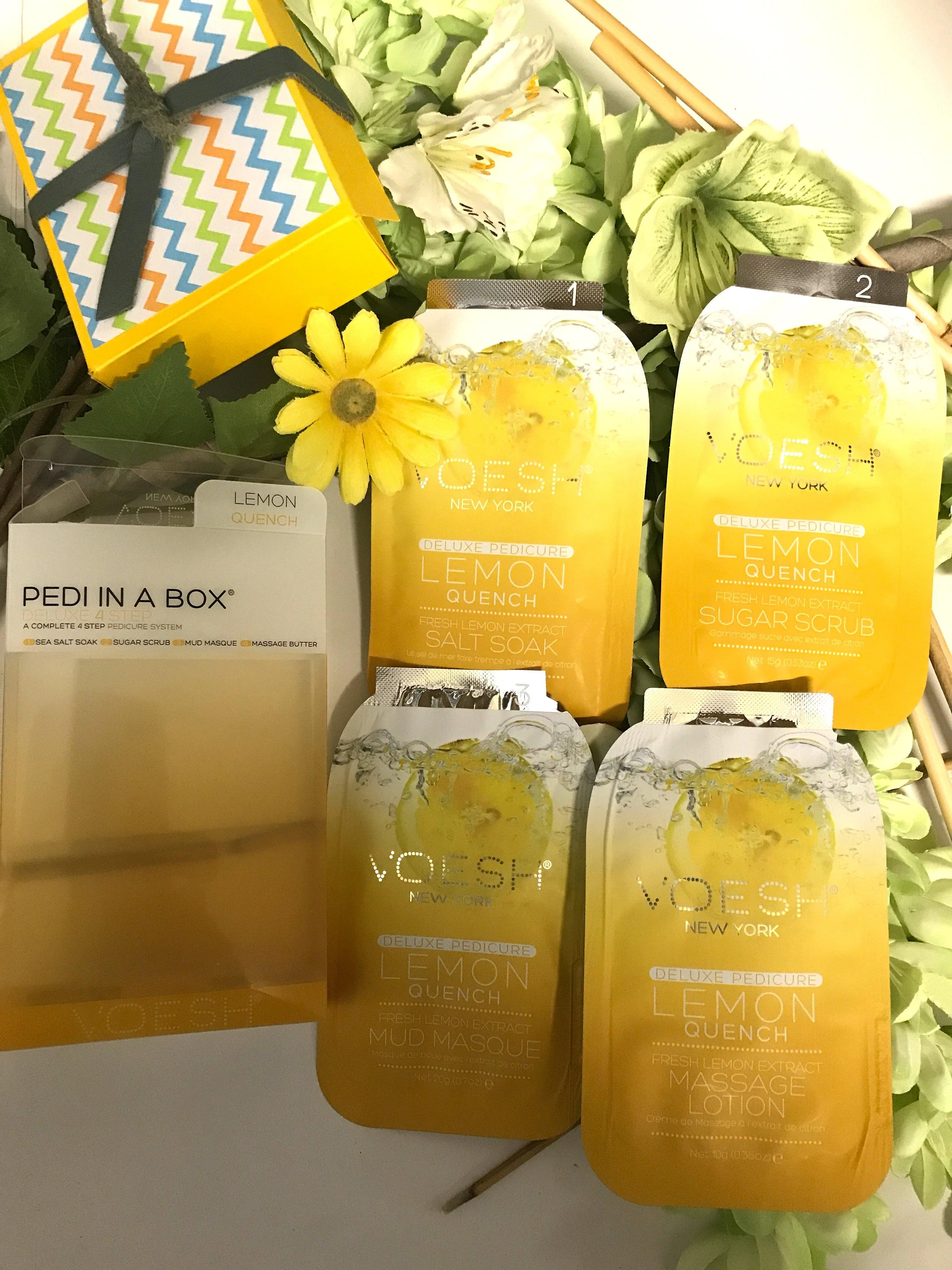 Pedi-in-a-Box Lemon Quench - Voesh - Image 2