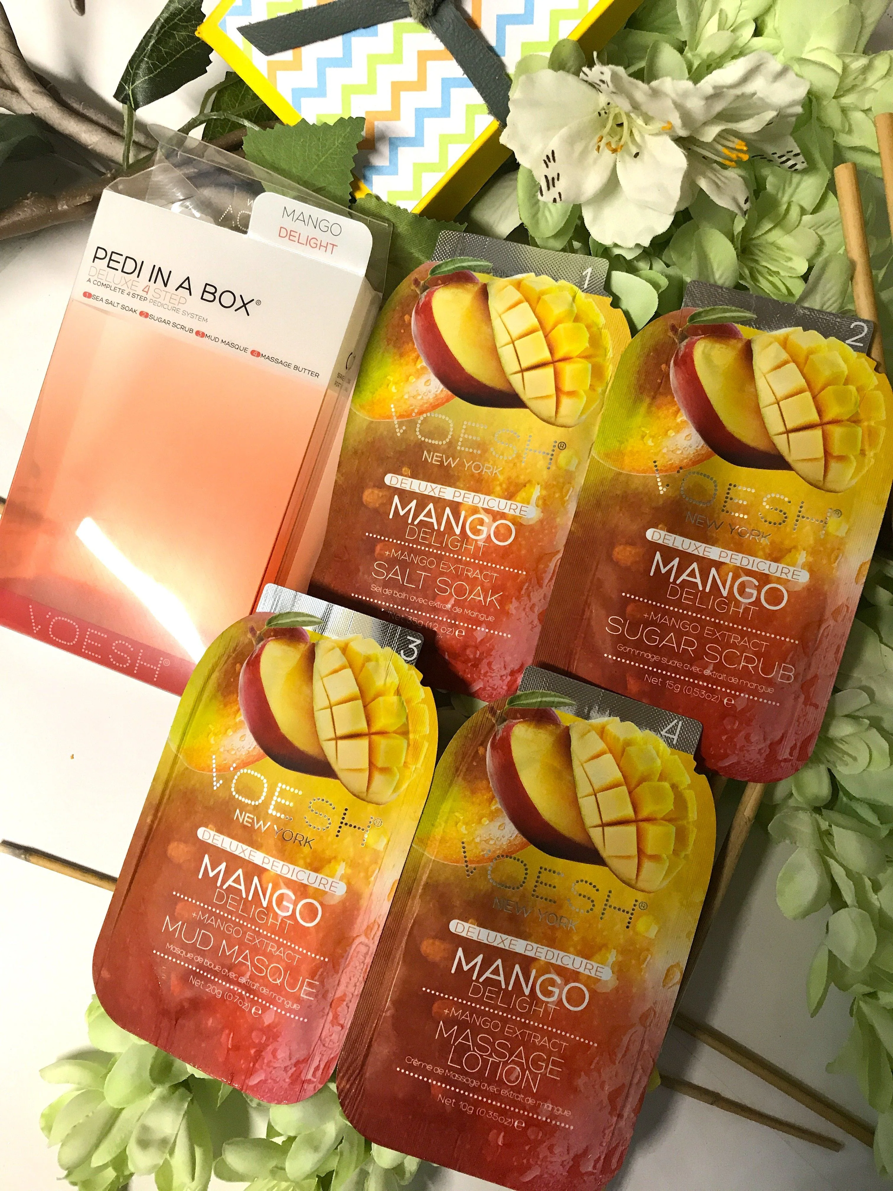 Pedi-in-a-Box Mango Delight - Voesh - Image 2